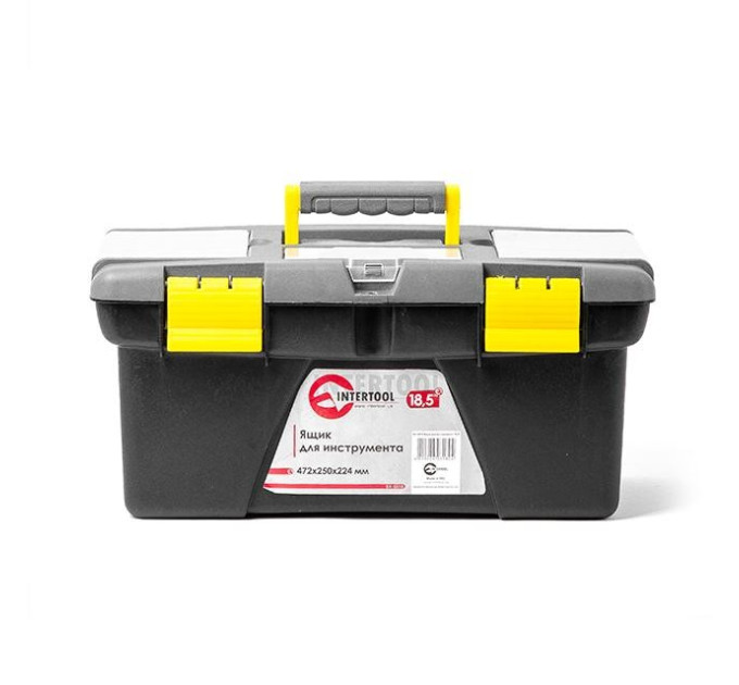 Ящик для інструменту 18.5" 472*250*224 мм INTERTOOL BX-0318