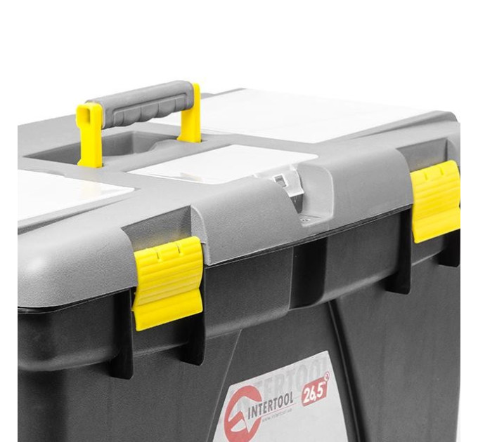 Ящик для інструменту 26.5" 670*393*370 мм INTERTOOL BX-0326