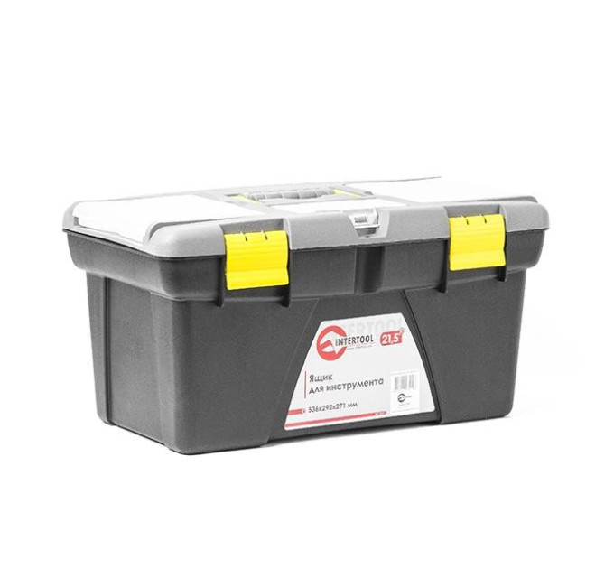 Ящик для інструменту 21.5" 536*292*271 мм INTERTOOL BX-0321