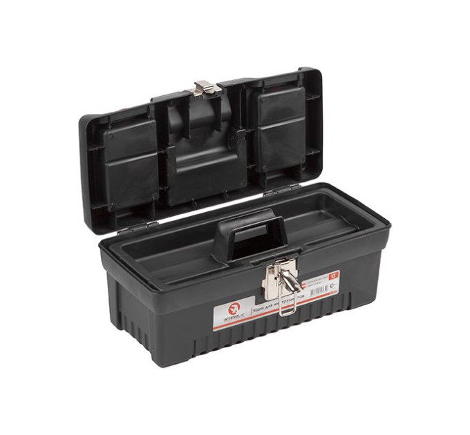 Ящик для інструментів з металевими замками 13", 330*177*135 мм INTERTOOL BX-1013