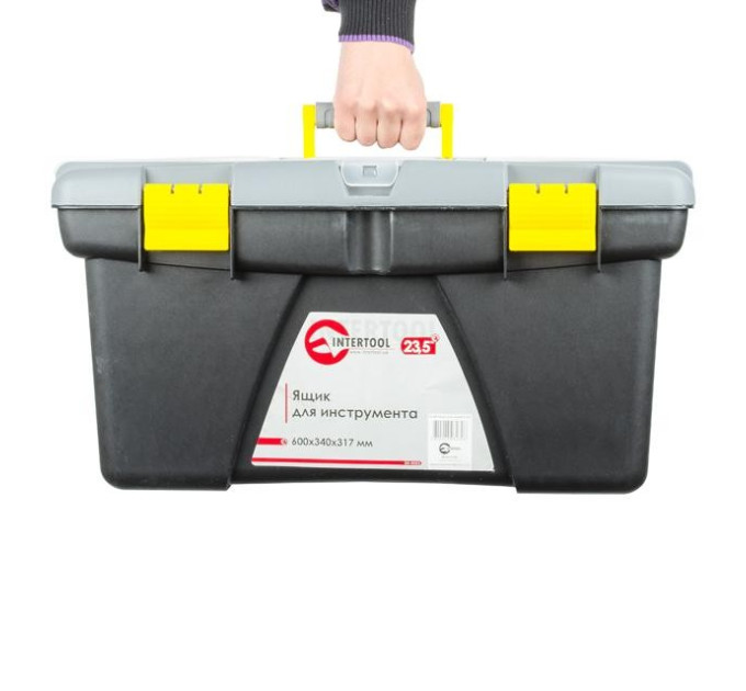 Ящик для інструменту 23.5" 600*340*317мм INTERTOOL BX-0323