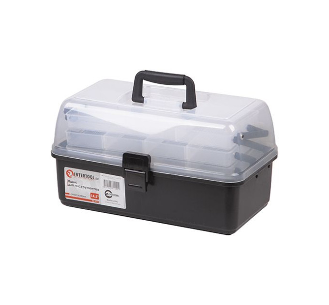 Ящик для інструментів 14.5" 365*215*200 мм INTERTOOL BX-6114