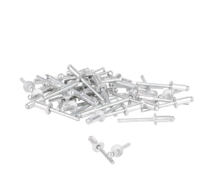 Заклепка алюмінієва 4.8 x 12.0 мм, уп. 50 шт. INTERTOOL RT-4812