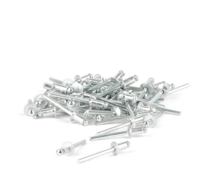 Заклепка алюмінієва 4.8 x 8.0 мм, уп. 50 шт. INTERTOOL RT-4808