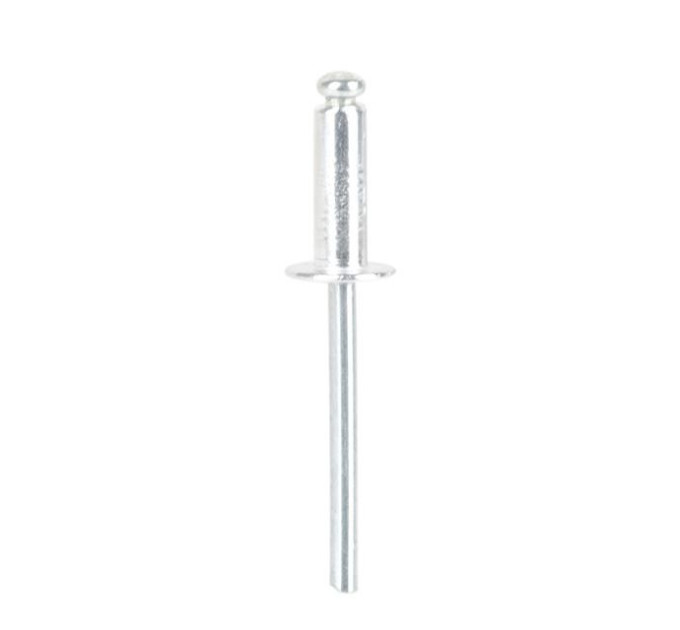 Заклепка алюмінієва 4.0 x 12.0 мм, уп. 50 шт. INTERTOOL RT-4012