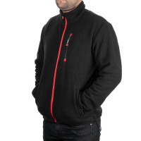 Куртка флісова, тканина поліестр, щільність 280 G, з кишенею на грудях і двома бічними, розмір XL INTERTOOL SP-3104