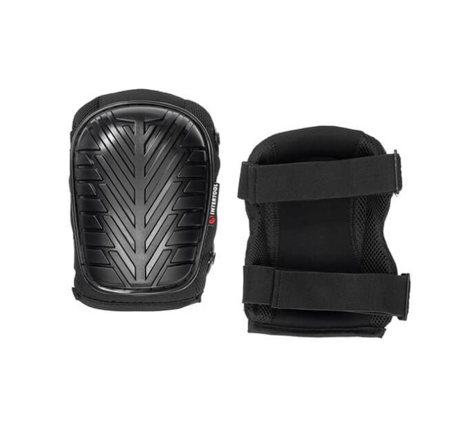 Наколінники захисні, протиковзкі накладки з ПВХ, тканина 600D, гелеві подушки, неопренові ремені INTERTOOL SP-0055