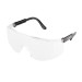 Окуляри захисні прозорі, матеріал полікарбонат, регульовані завушини чорного кольору, матеріал нейлон, захист від удару INTERTOOL SP-0098