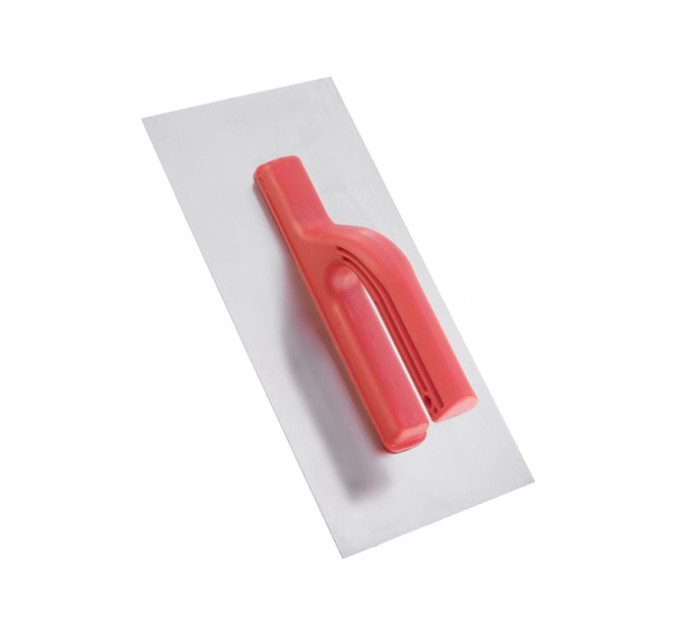 Затирачка сталева оцинкована 280*130мм. INTERTOOL KT-0003