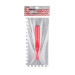 Затирачка сталева оцинкована 280*130мм, 10*10мм INTERTOOL KT-0007