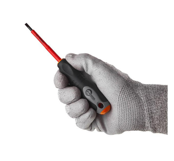 Викрутка шліцева ізольована 0.8*4 мм, 75 мм, 1000 В INTERTOOL VT-3204