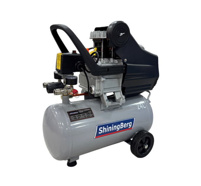 Компрессор поршневой ShiningBerg 25л 220 в