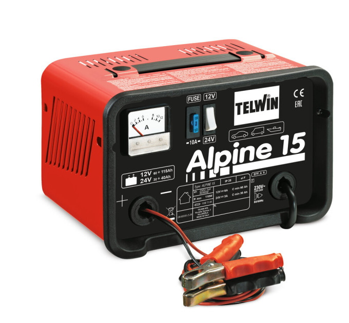 Зарядний пристрій Telwin Alpine 15 (12-24В) 807544