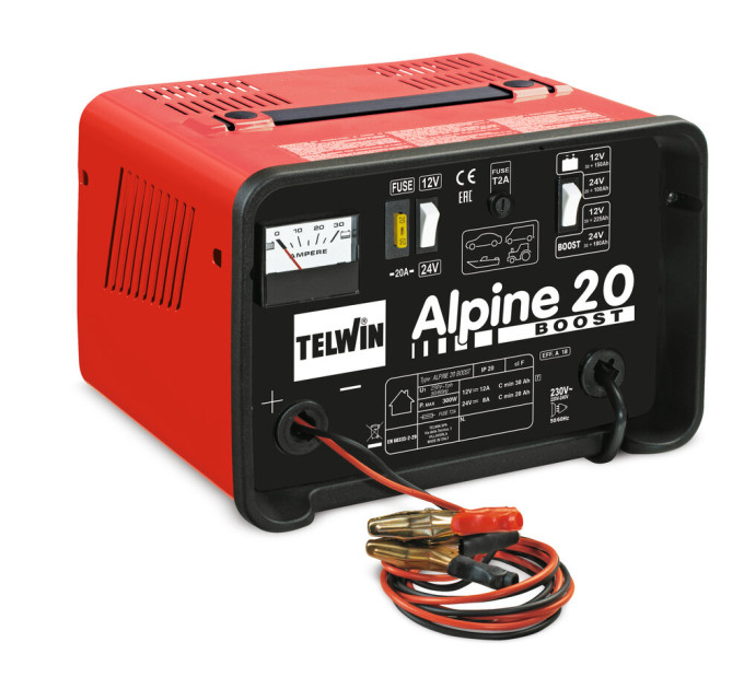 Зарядное устройство Telwin Alpine 20 Boost (12-24В) 807546