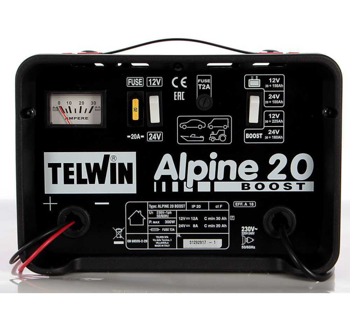 Зарядное устройство Telwin Alpine 20 Boost (12-24В) 807546