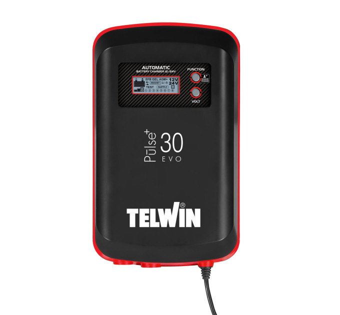Зарядний пристрій Telwin PULSE 30 EVO (12V/24V) 807610