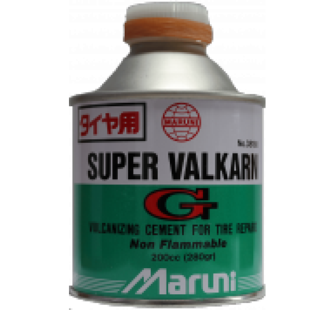 Клей для шин Maruni Super Valkarn (100 мл) з пензликом