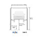 PEAK 210C 380В - Подъемник двухстоечный верхн 4500 кг.
