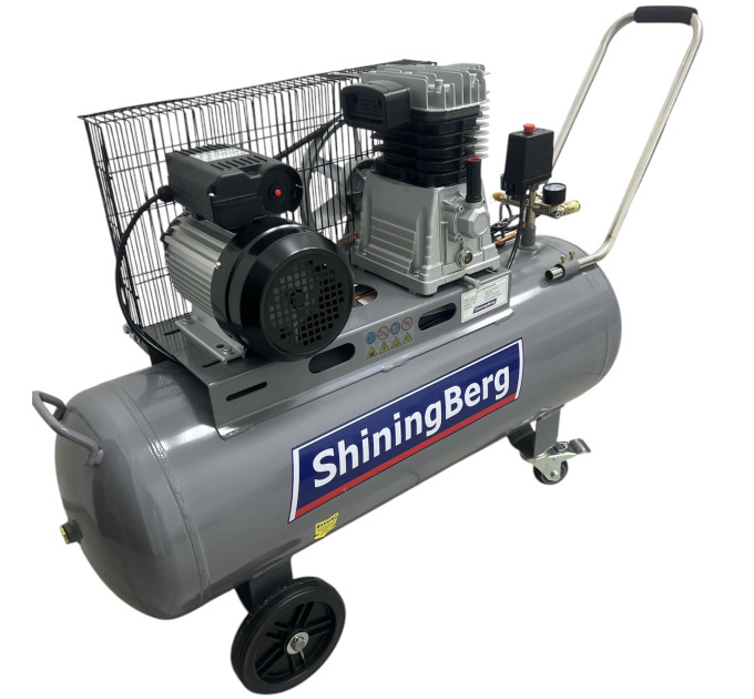 Компресор поршневий ShiningBerg 100101M (230V, 10БАР, 360л/хв)