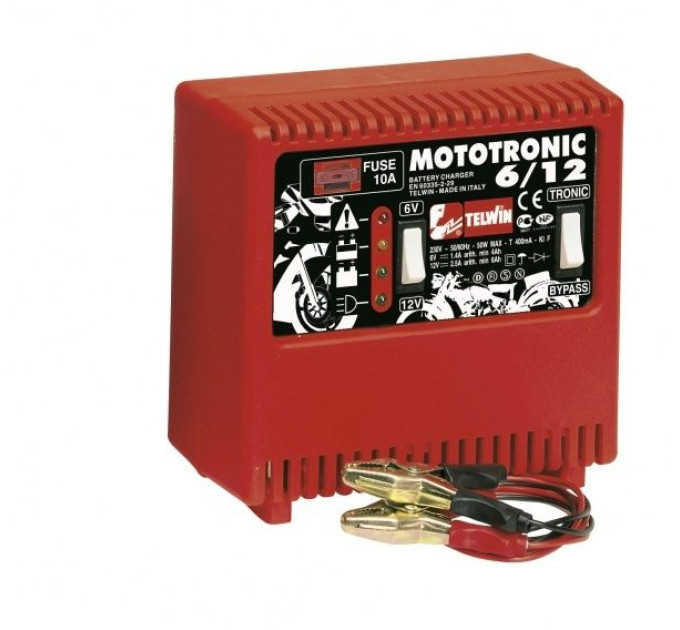 Mototronic 6/12 - Зарядний пристрій 230 В, 6-12 В 807010