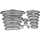 Грузики алюминевые, Алюминиевые набивные грузы для дисков