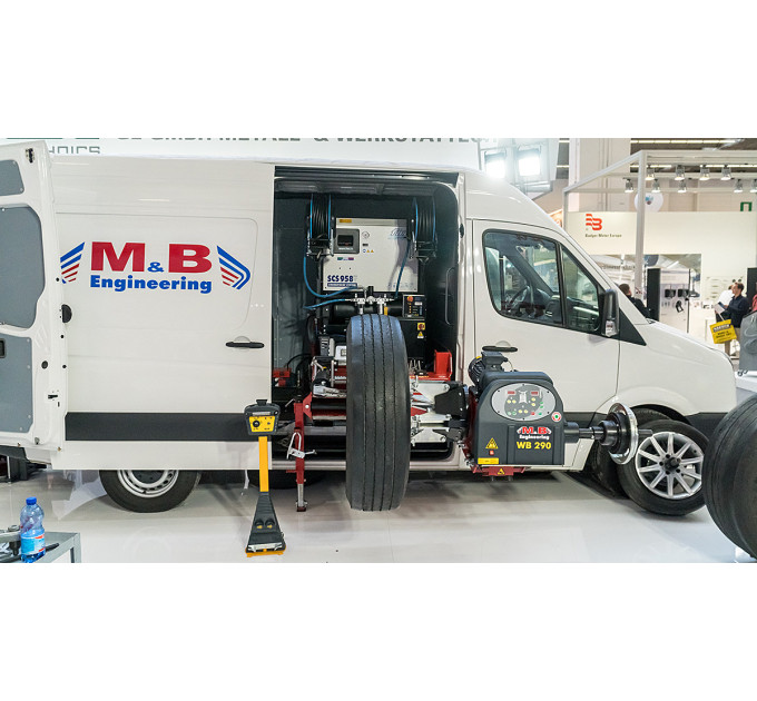 Шиномонтажный станок+ балансировка для грузовиков 380V M&B Engineering DIDO 26 MV