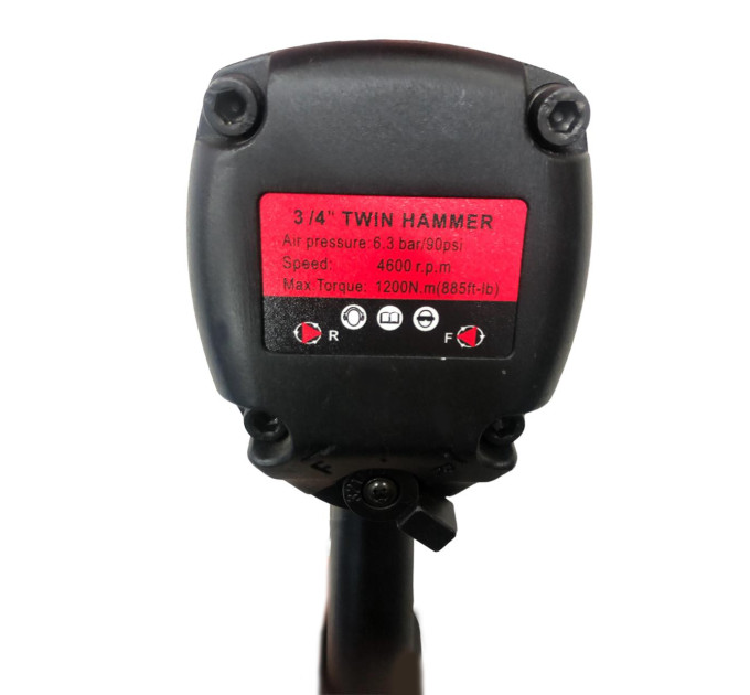Пневматический гайковерт ударный 3/4" , усилие 1220 Hm 15560