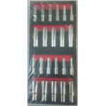 Набор удлиненных головок 3/8" и 1/2" в ложементе, 22 предмета T45497