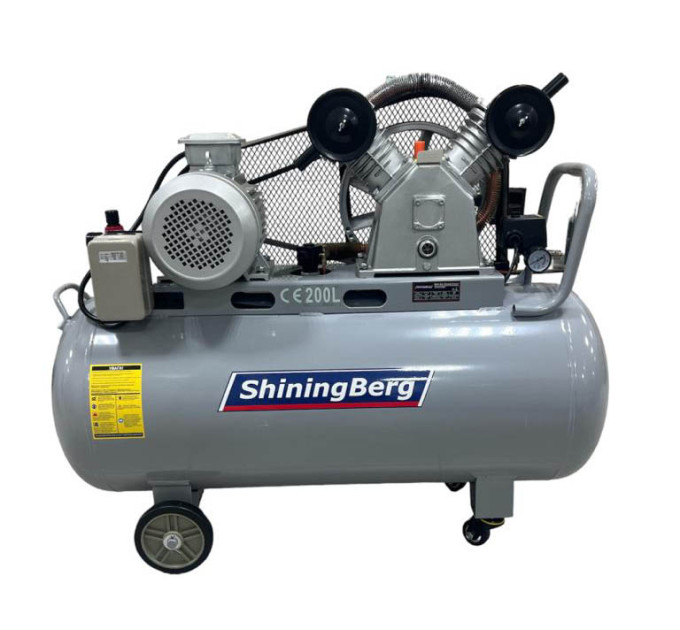 Поршневой компрессор STSV200/600 (380В, 10БАР, 600л/мин)