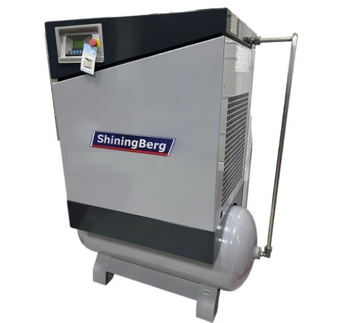 Винтовой компрессор ShiningBerg -15T с 300 л ресивером