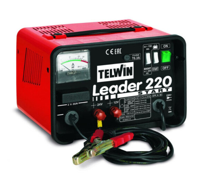 Leader 220 Start - Пуско-зарядний пристрій 220В, 12В 807539