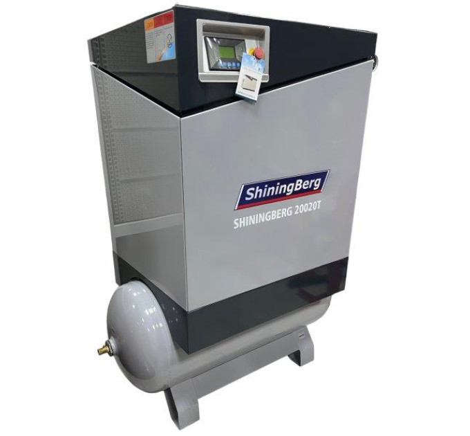 Винтовой компрессор ShiningBerg - 20T с 300 л ресивером