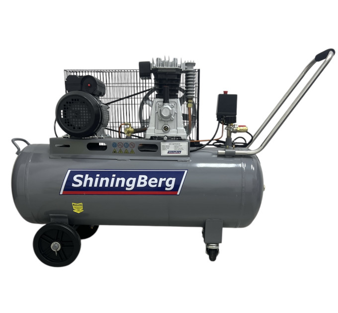 Компресор поршневий ShiningBerg 100101M (230V, 10БАР, 360л/хв)