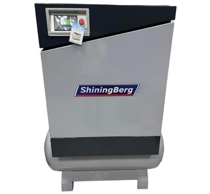 Винтовой компрессор ShiningBerg -15T с 300 л ресивером