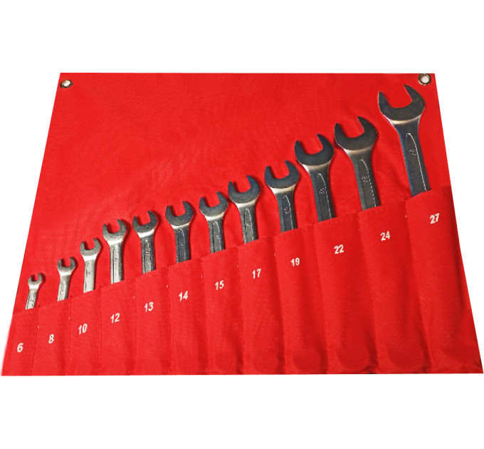 Набор ключей комбинированных 12 предметов 6-27 мм NKK012 6-27