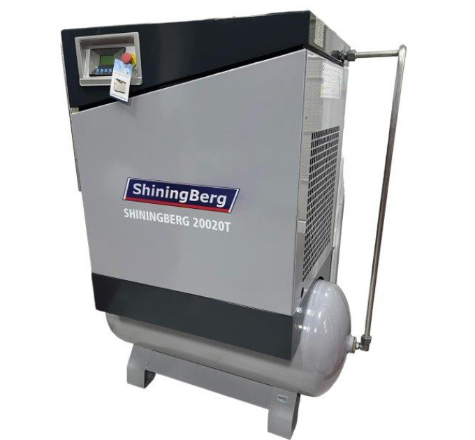Винтовой компрессор ShiningBerg - 20T с 300 л ресивером