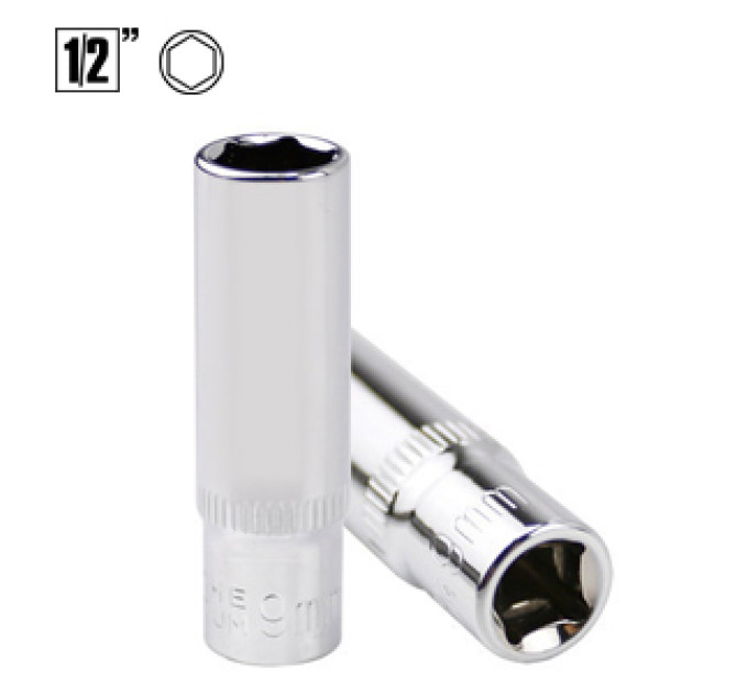 Головка торцевая удлиненная 1/2" (6гр.) 10 мм 76046210-6pt