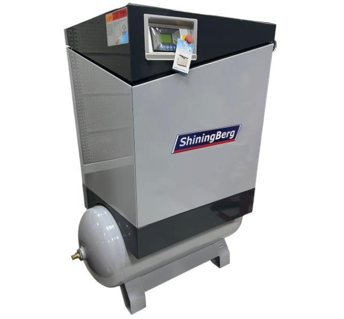 Винтовой компрессор ShiningBerg -15T с 300 л ресивером