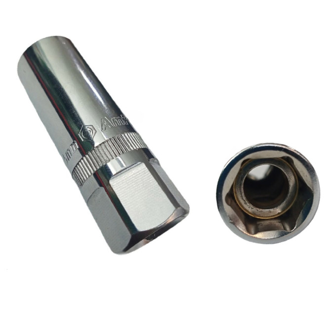 Головка свечная магнитная 1/2" 16мм AmPro T33392