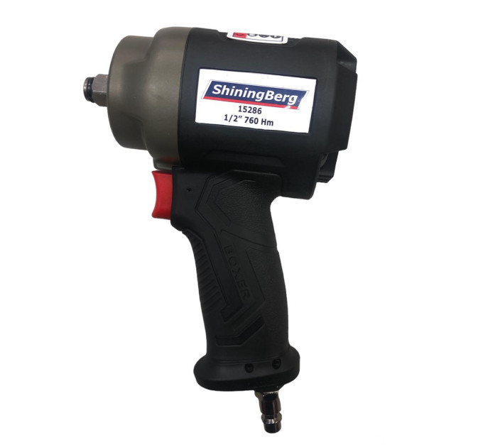 Пневматический гайковерт ударный 1/2" 756 Нм 15286