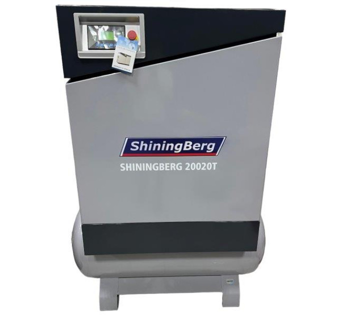 Винтовой компрессор ShiningBerg - 20T с 300 л ресивером