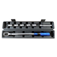 Ключ динамометрический 1/2" 40-220 Нм с набором торцевых головок 114196NK2