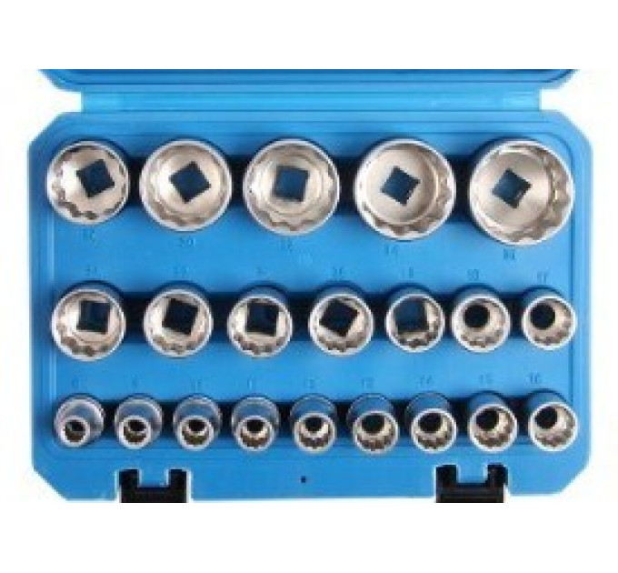 Набор головок 1/2" 8-36 мм 21 шт 113883