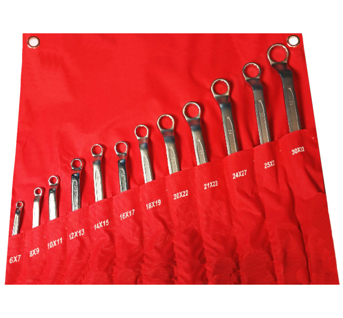 Набор ключей накидных 12 предметов 6-32мм NNK012 6-32